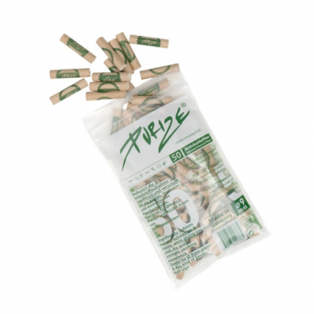 PURIZE Regular Size Organic Aktivkohlefilter 8,3mm 50 Stk.