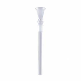 Glas Chillum Einsatz mit Trichterkopf 140mm NS19