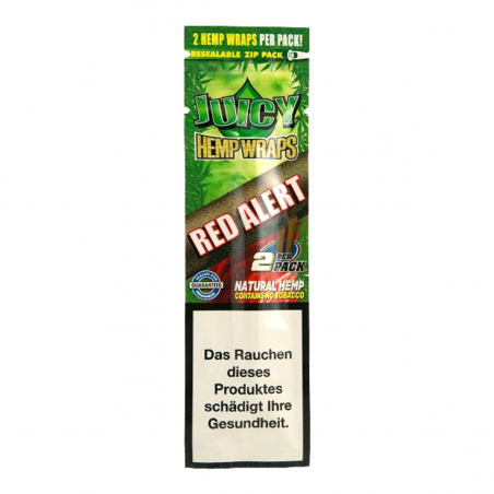 JUICY Hemp Wraps RED ALERT 2 Stk.