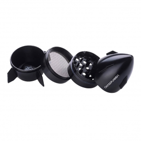 Champ High 'Spaceship' Aluminium Grinder Schwarz