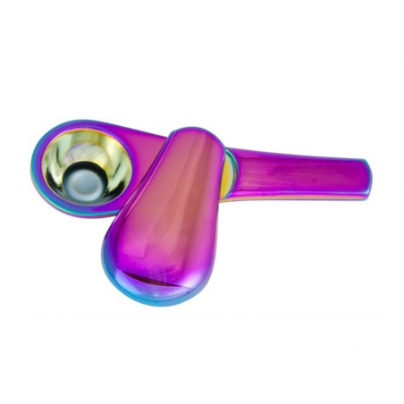 Metallpfeife mit Schiebedeckel Regenbogen