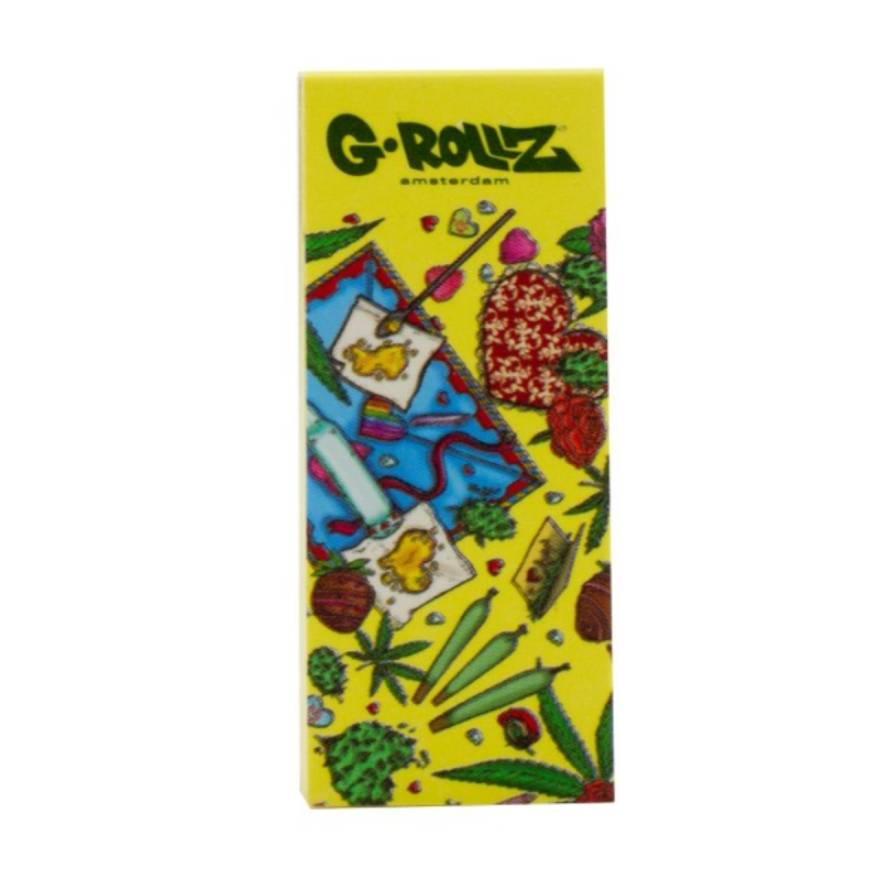 G-Rollz Picnic Gelb Filter Tips Booklet