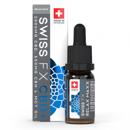 SWISS FX Relax MAXX CBD Öl 10ml 20%
