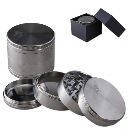 BlackLeaf Premium Edelstahl Grinder 4-teilig