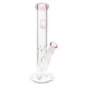 'Hello Kitty' Borosilikatglas Bong Pink