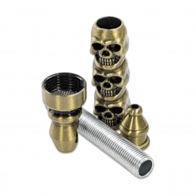 'Skull' Metallpfeife