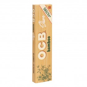 OCB Bamboo King Size Slim Longpapers + Tips