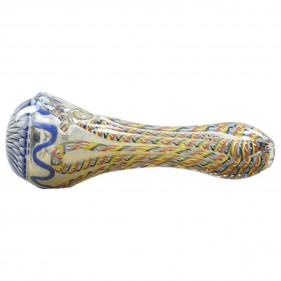 'Blue Bloom' Glaspfeife