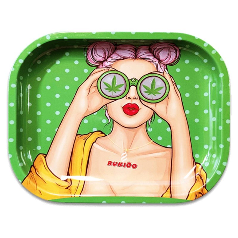 'Binoculars' Tablett Rolling Tray