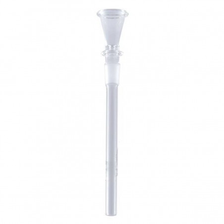 Glas Chillum Einsatz mit Trichterkopf 110mm NS14