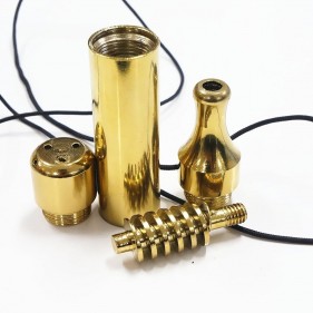 'Bud Bomb' Metallpfeife Gold