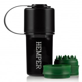 Hemper 'The Keeper' 3-in-1 Grinder + Aufbewahrung