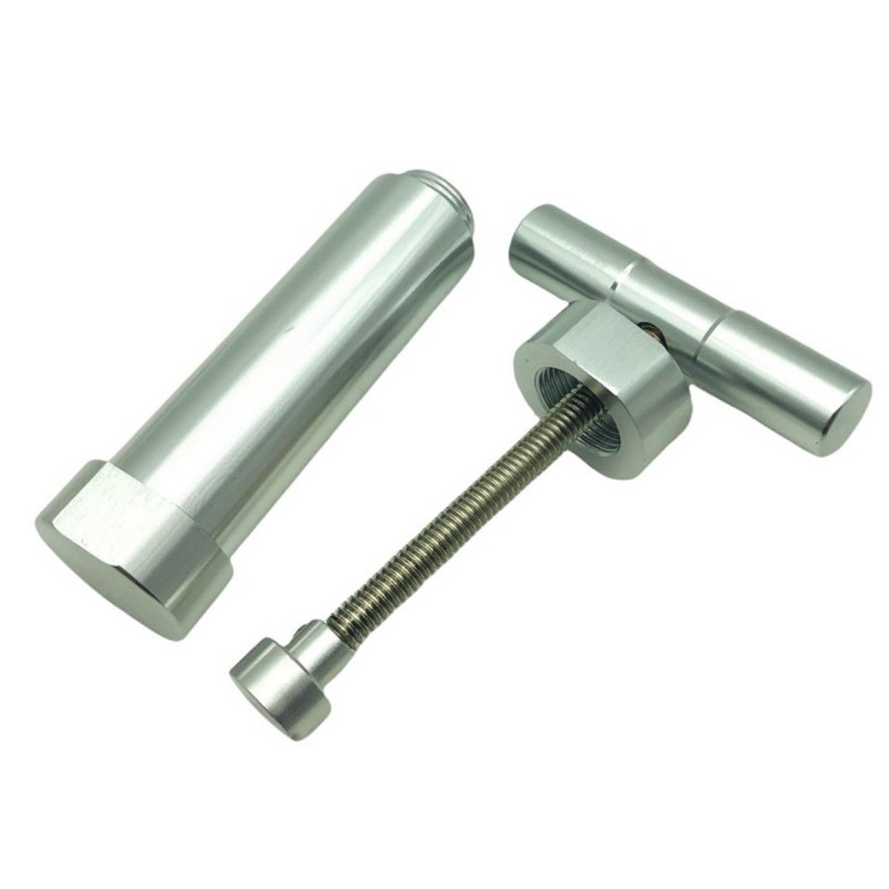 Aluminium-Presse Silber