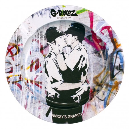 G-Rollz 'Banksy's Cop on Cop' Aschenbecher