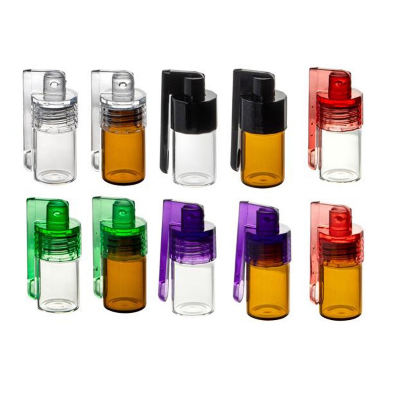 Quick Hit Transportfläschchen aus Glas Verschiedene Farben