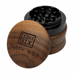 Misty Box Premium Holz-/Aluminium Grinder 4-teilig