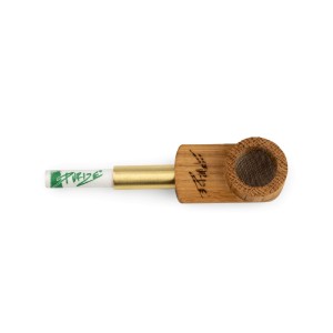PURIZE 'Mini Pipe 2.0' Holzpfeife mit Aktivkohlefilter