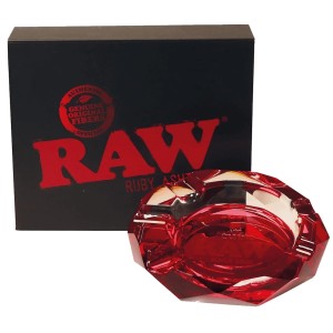 RAW Ruby Kristallglas Aschenbecher - Online Bestellen
