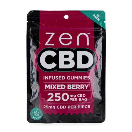 CBD Gemischte Beeren Gummis 10 Stk. 25mg