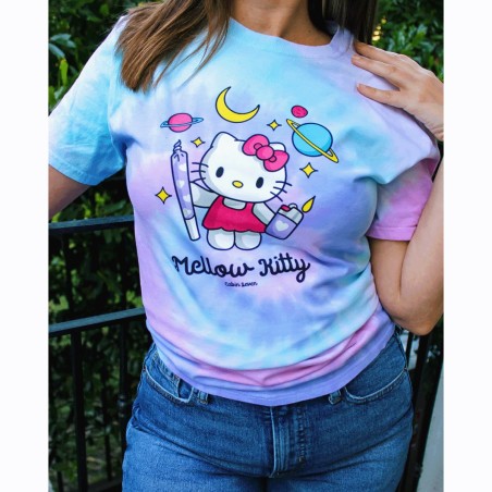Mellow Kitty Tie Dye T-Shirt