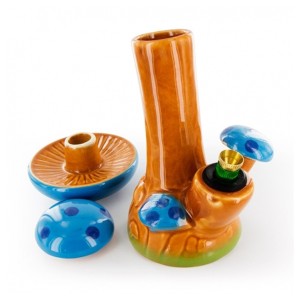 Basil Bush Pilz Mini Keramik Bong 19cm - Online Bestellen