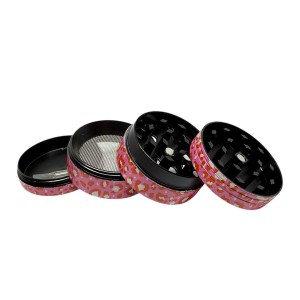 Grindie Go Mini Aluminium Grinder Pink/Orange