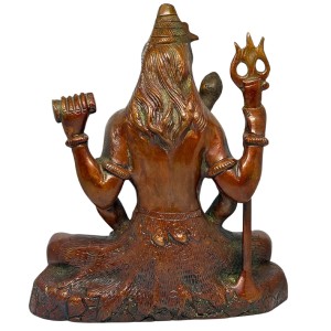 Shiva Messing Statue 20cm - Online Bestellen - 420 Queenz