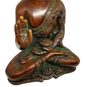 Buddha Messing Statue 18cm - Online Bestellen - 420 Queenz