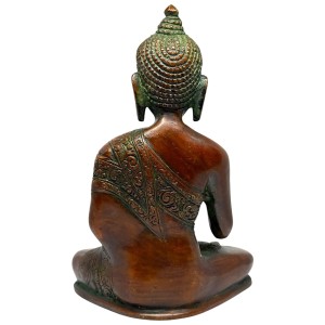 Buddha Messing Statue 18cm - Online Bestellen - 420 Queenz