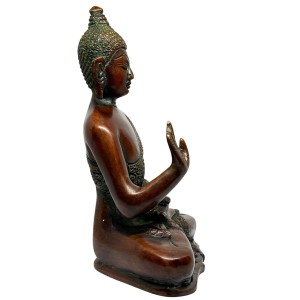 Buddha Messing Statue 18cm - Online Bestellen - 420 Queenz