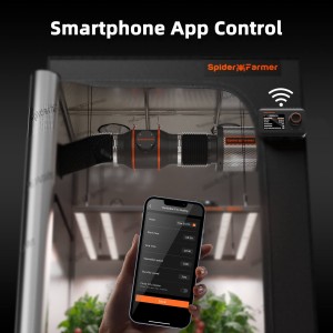 6 Inch Ventilationskit mit Smart Controller und Aktivkohlefilter