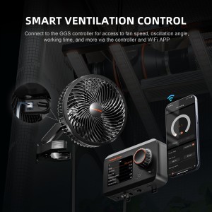 Spider Farmer 6 Inch Ventilator mit Clip - Online Bestellen