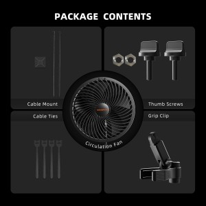 Spider Farmer 6 Inch Ventilator mit Clip - Online Bestellen