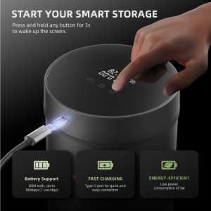 Spider Farmer Smart Jar Vakuum Dose mit smartem Deckel