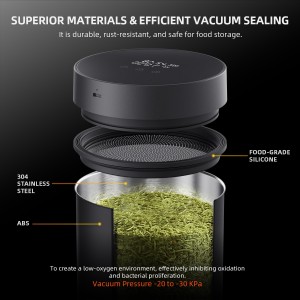 Spider Farmer Smart Jar Vakuum Dose mit smartem Deckel