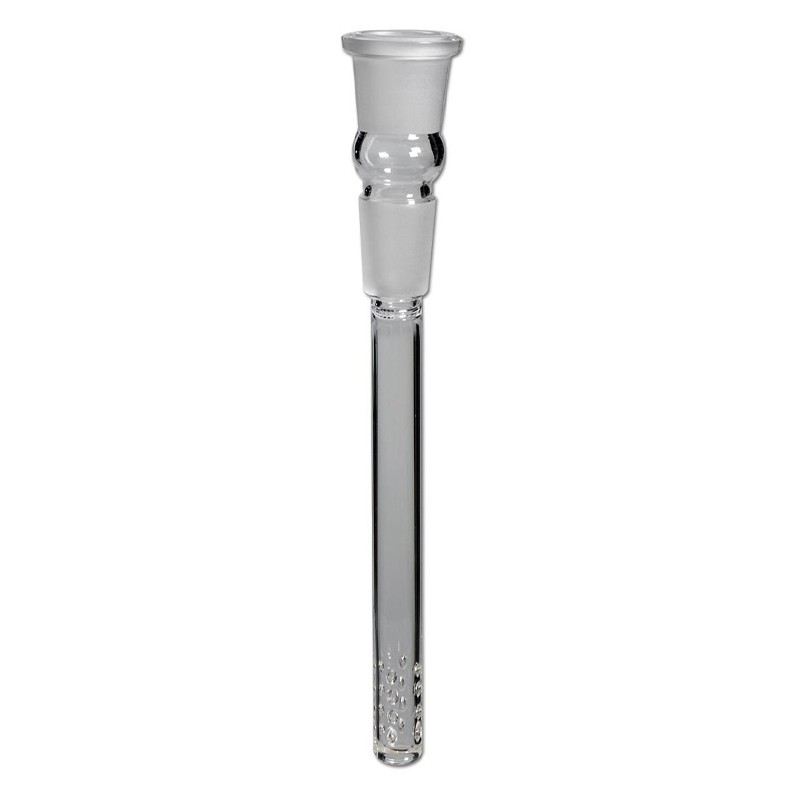 Glas Chillum Kupplung mit Schlitzdiffusor 160mm NS14