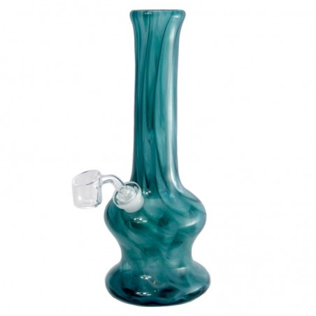 Noble Glass Oil Rig Softglas Bong Türkis