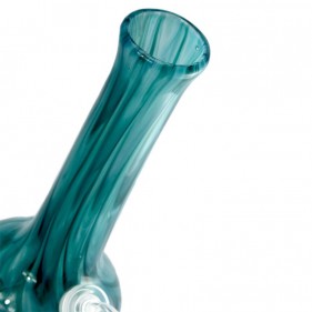 Noble Glass Oil Rig Softglas Bong Türkis