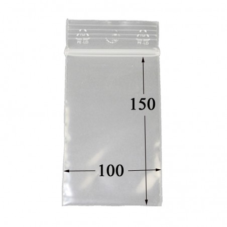 Zip-Beutel 100x150mm