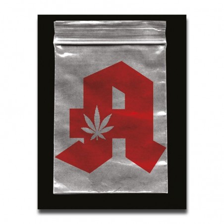 Zip-Beutel mit Apotheken-Aufdruck 40x60mm