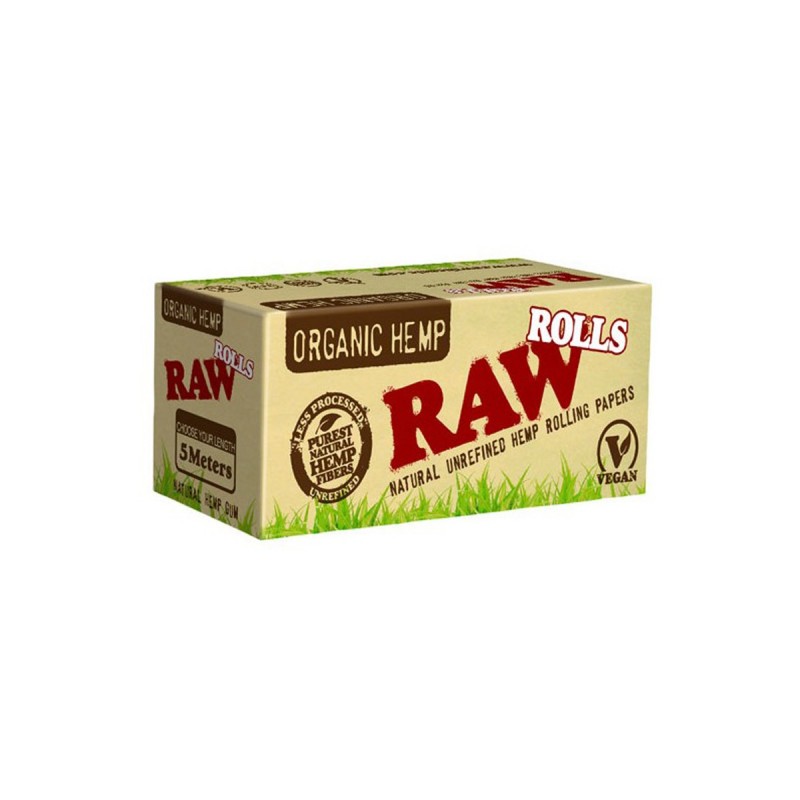 RAW Organic Hemp Rolls 5m
