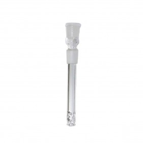 Glas Chillum Kupplung mit Lochdiffusor 120mm NS14