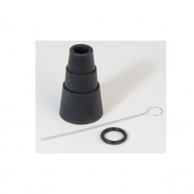 Airistech 'Twisty Glass Blunt Pipe V12 Plus' Glaspfeife