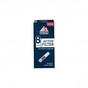 Gizeh Active Filter 8mm 10 Stk.