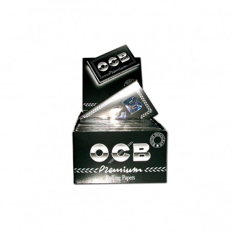 OCB Premium Regular Size Rolling Papers 25 Stk. Karton