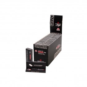 Gizeh Black Queen Size Rolling Papers + Tips 26 Stk. Karton