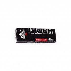 Gizeh Black Queen Size Rolling Papers + Tips