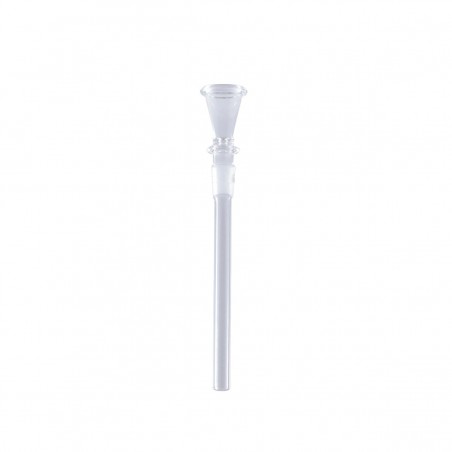 Glas Chillum Einsatz mit Trichterkopf 80mm NS14