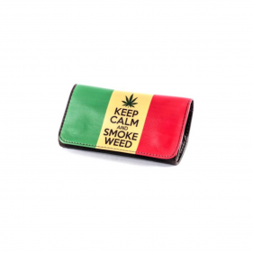Tabakbeutel 'Keep Calm' Rasta