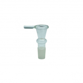 Glas Steckkopf Trichter NS14